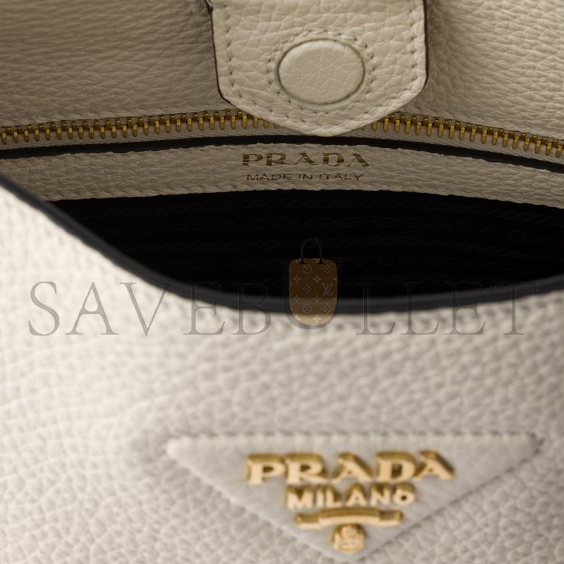 PRADA MEDIUM LEATHER BAG 1BC073 (30*28*12cm) PRADA MEDIUM LEATHER BAG 1BC073 (30*28*12cm)